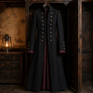 Manteau long de capitaine — La Veste du Quart