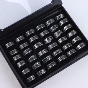 Bague pirate en acier — Le Lot des Dix Flibustiers