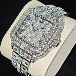 Montre à cristaux carrée — Le Temps du Coffre