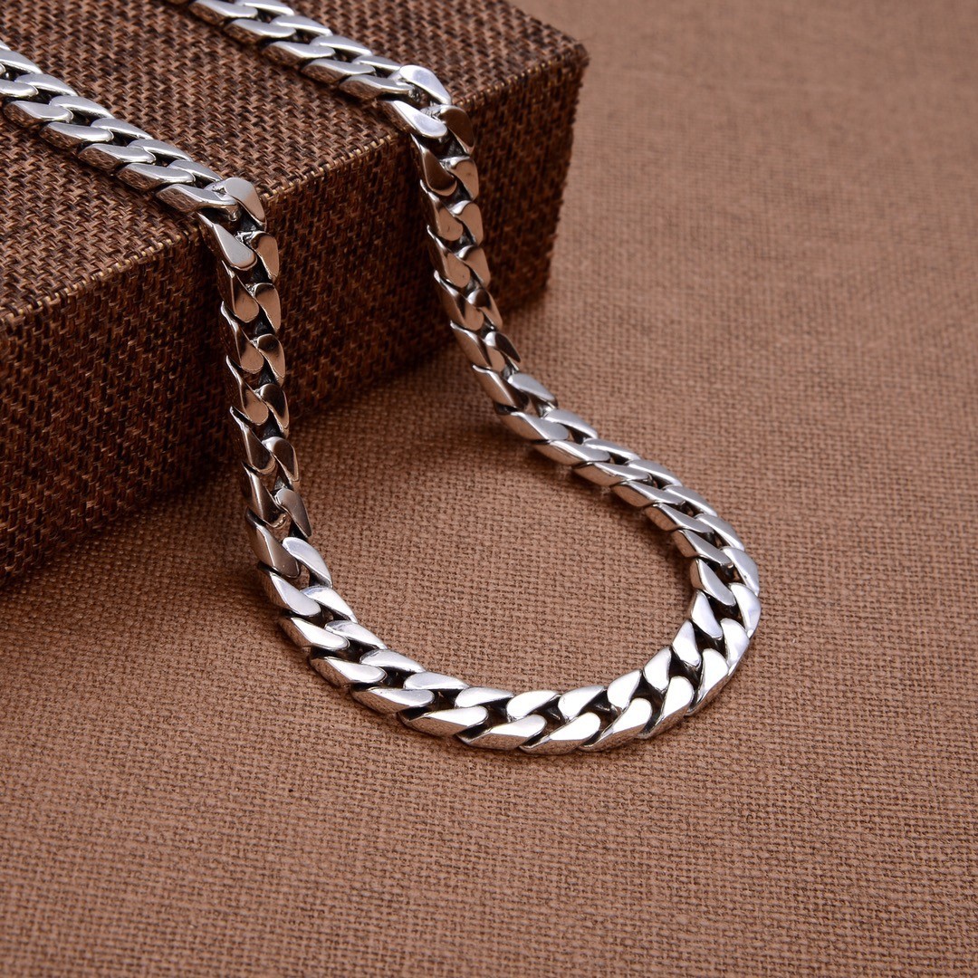 Parure pirate argentée collier et bracelet — Le Duo du Grand Large – Image 2
