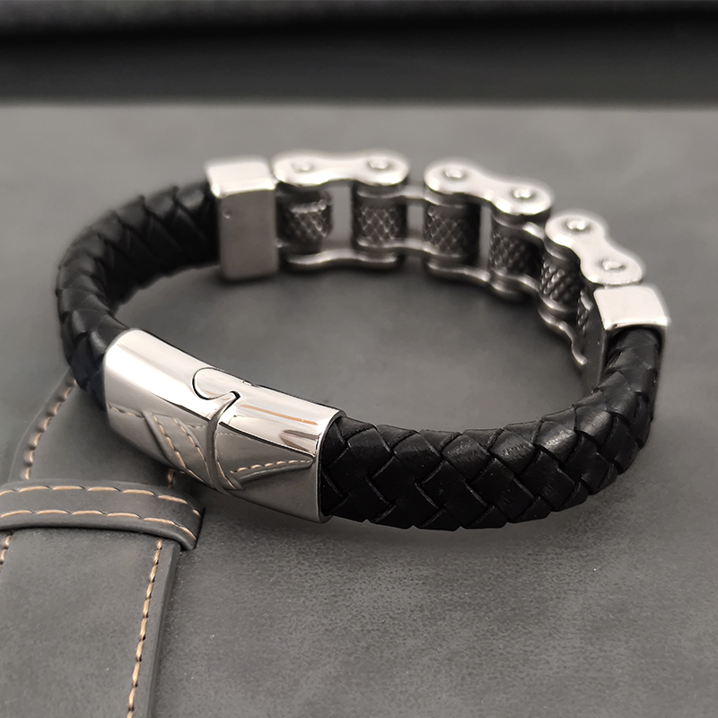 Bracelet pirate chaîne mécanique — Chaîne du Quartier – Image 4