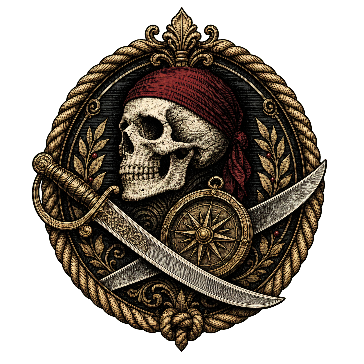 Emblème Boutique Pirate