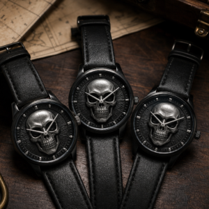 Trio de montres tête de mort — Les Gardiens de Quart